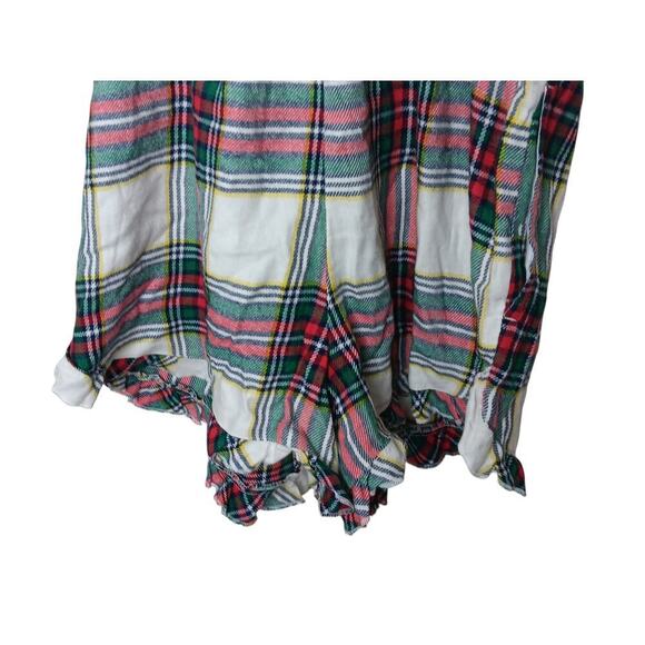 Aerie Plaid Flannel Romper Size Small New with Tags Sleeveless Pockets - Picture 13 of 13